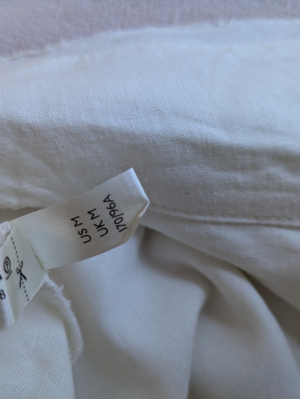 Free People So-Fari Linen Short-sleeve Bodysuit White Summer Top M NWOT - Picture 7 of 7